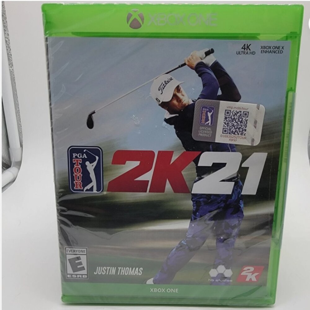 NEW PGA Tour 2K21 - Justin Thomas, Take Two / 2K, Xbox One, NWT sealed unopened